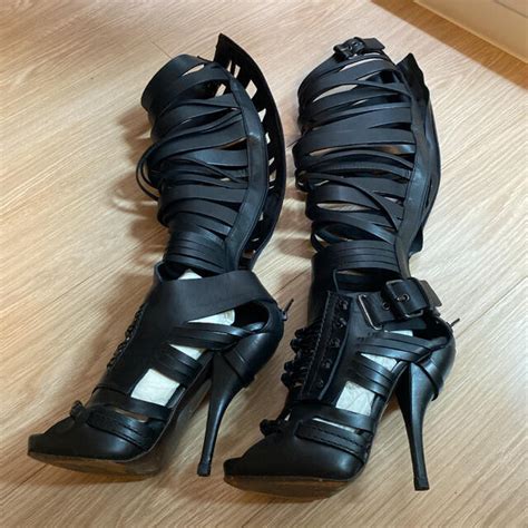 givenchy gladiator heels|givenchy platform heels.